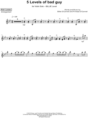 5 Levels of bad guy [BILLIE Level]