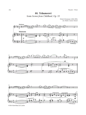 Kinderszenen, Op. 15: VII. Träumerei - Flute & Piano by Robert Schumann - Sheet Music