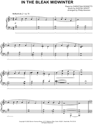 In the Bleak Midwinter