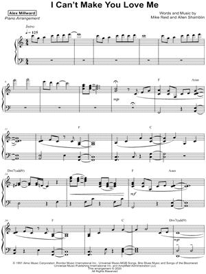 I Can't Make You Love Me