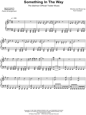 Something In the Way (The Batman Trailer)