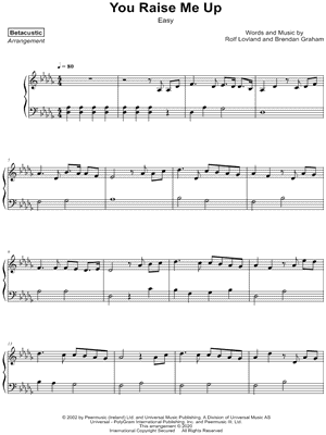 You Raise Me Up [easy]