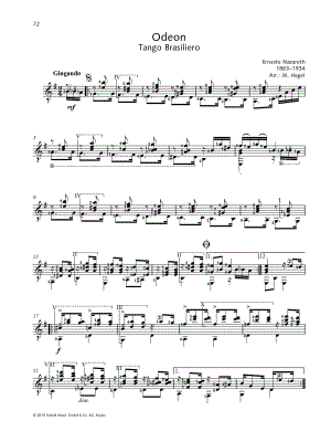 Odeon by Ernesto Nazareth - Sheet Music