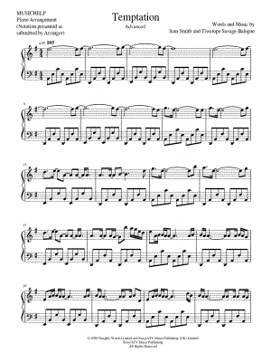 Temptation [advanced] by MUSICHELP - Sheet Music