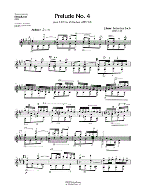 Prelude in D Major, BWV 936