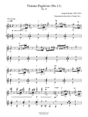 Visions Fugitives (No. 11)