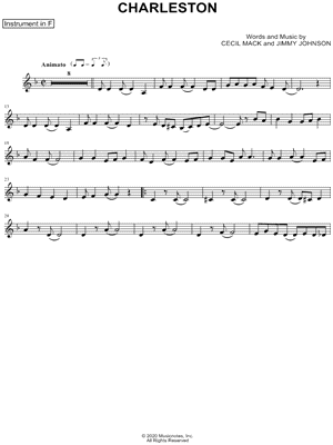 Charleston - F Instrument