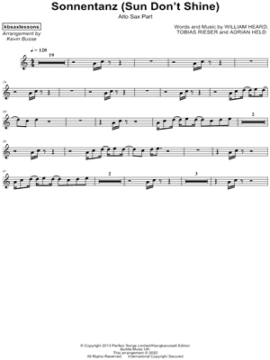 Sonnentanz (Sun Don't Shine)