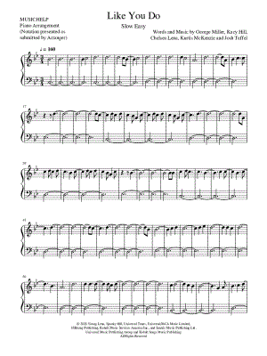 Like You Do [slow easy]