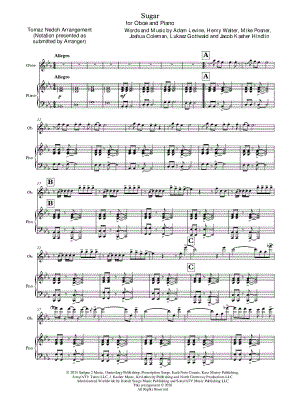 Sugar - Oboe & Piano