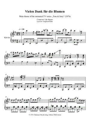 Vielen Dank für die Blumen