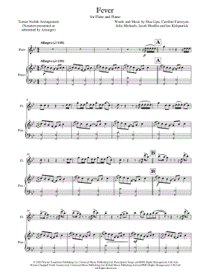 Fever - Flute & Piano