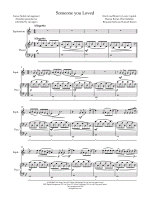 Someone You Loved - Euphonium & Piano