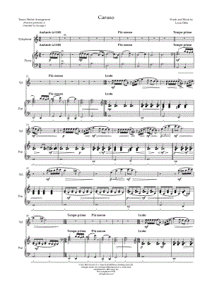 Caruso - Xylophone & Piano