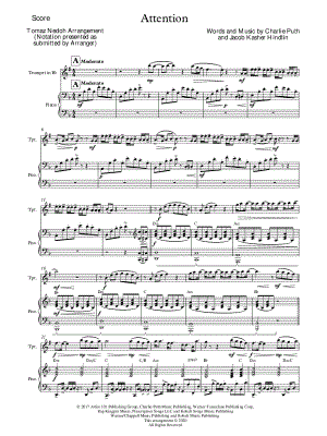 Attention - Trumpet & Piano