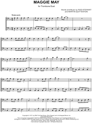 Maggie May - Trombone Duet