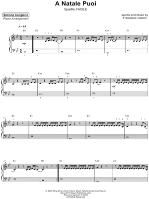 A Natale Puoi [easy]