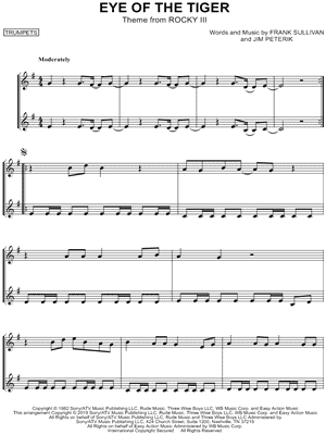 Eye of the Tiger - Trumpet Duet