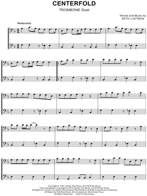Centerfold - Trombone Duet