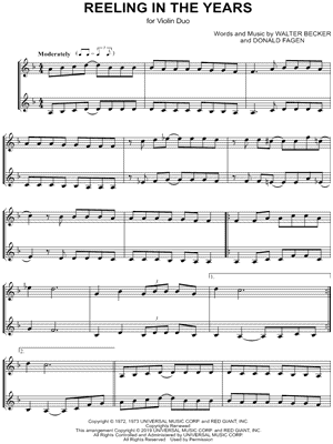 Reelin' in the Years - Violin Duet