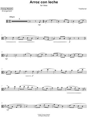 Arroz con Leche - Viola