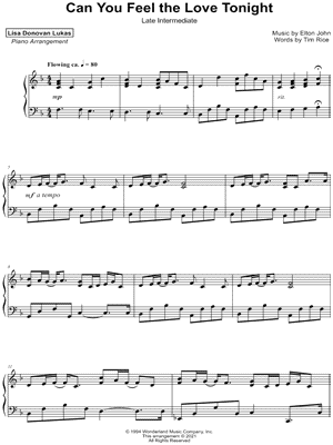 Can You Feel the Love Tonight