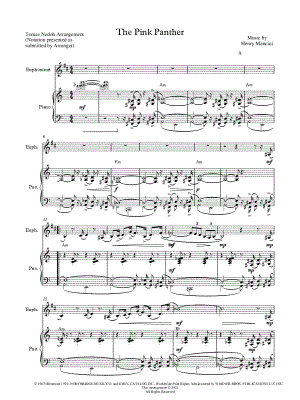 The Pink Panther - Euphonium & Piano