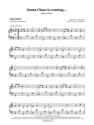 Santa Claus Is Comin' to Town [easy]