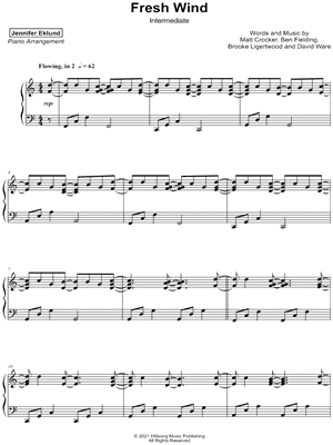 Fresh Wind by Jennifer Eklund - Sheet Music
