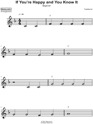 If You're Happy and You Know It