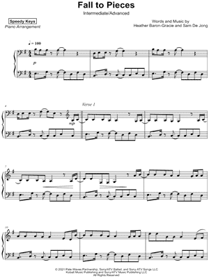 Fall to Pieces [intermediate / advanced]