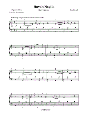 Hava Nagila [easy]