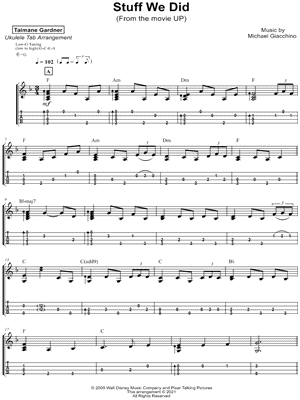 Stuff We Did by Taimane - Sheet Music