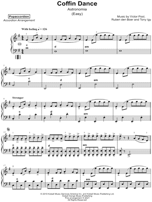 Astronomia (Coffin Dance Meme Song) [easy]