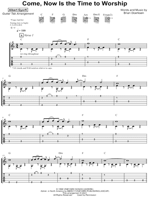 Come, Now Is the Time to Worship