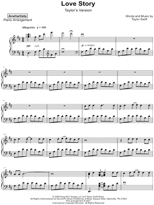 Love Story by Anellartista - Sheet Music