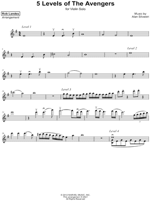 5 Levels of the Avengers