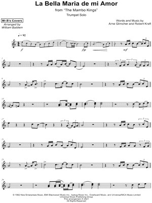 La Bella Maria de mi Amor