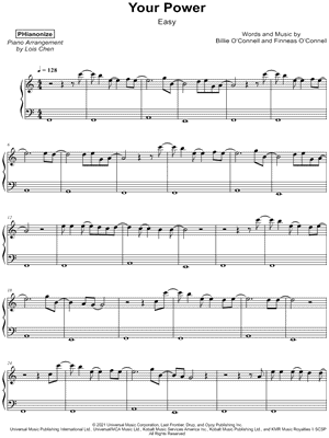 Your Power [easy] by PHianonize - Sheet Music