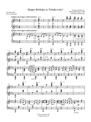 Happy Birthday to Tchaikovsky!