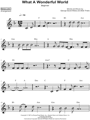 What a Wonderful World