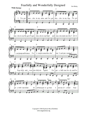 Fearfully and Wonderfully Designed