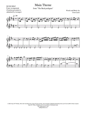 Main Theme from The Backyardigans