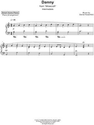 Danny [intermediate] by Materia Editions - Sheet Music
