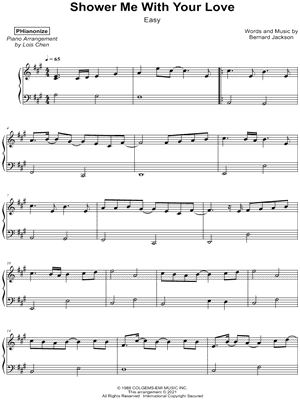 Shower Me With Your Love [easy]