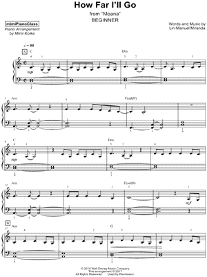 How Far I'll Go [beginner]