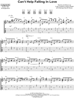 Can't Help Falling in Love