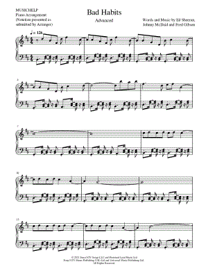 Bad Habits [advanced]