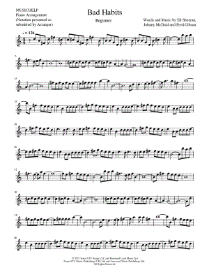 Bad Habits [beginner]