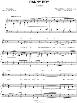 Danny Boy [free excerpt]